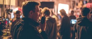 Home-en 4 https://blog.connactz.com/wp-content/uploads/2024/01/bh.png Production manager on a busy film set coordinating crew with a walkie-talkie during film and television production