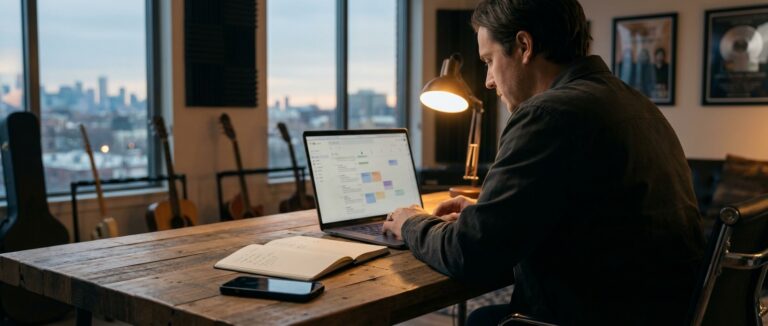 Headerbild für den connactz Blogartikel über schnellere Antworten auf Booking-Anfragen für Bands und Solo-Künstler.